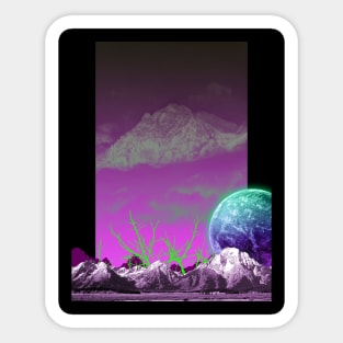 GALAXY MOUNTAIN Sticker